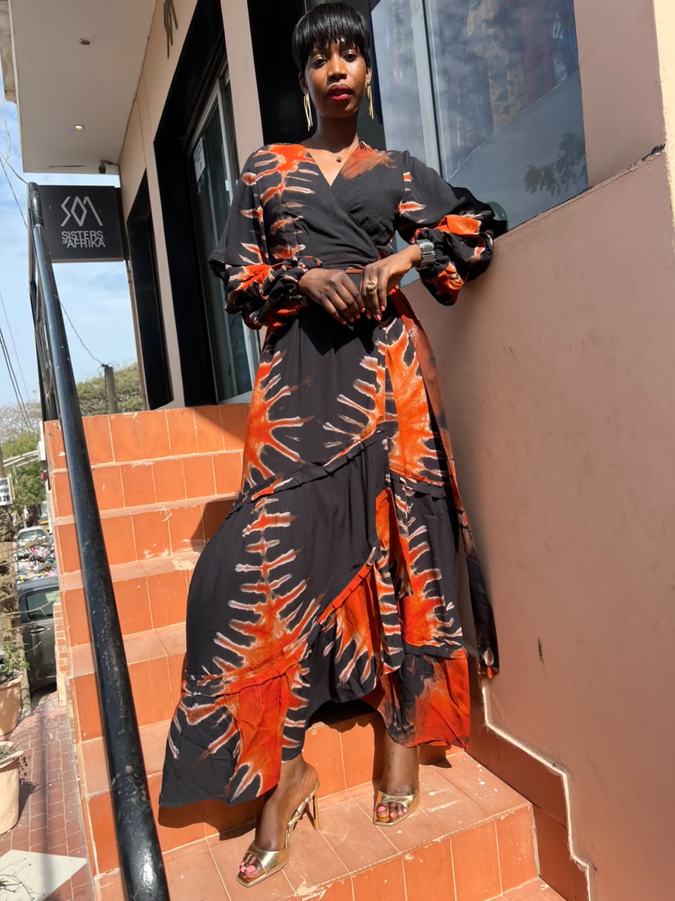 Robe Flora Noire