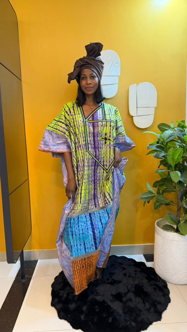 Boubou Tening vert