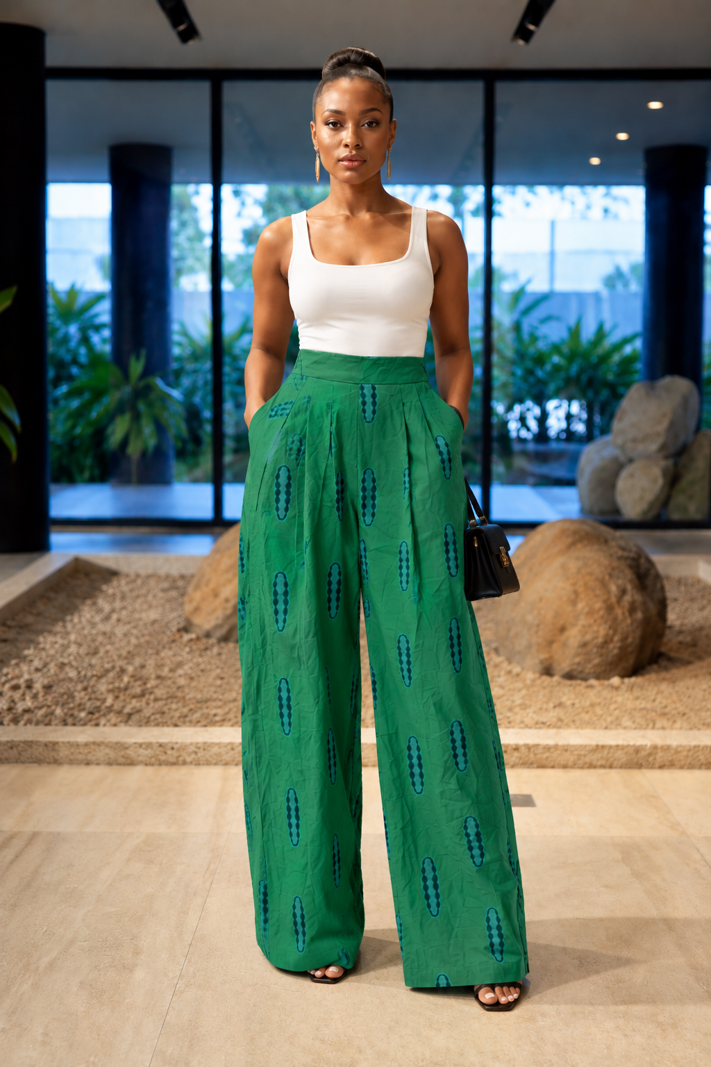 Pantalon Daba Vert