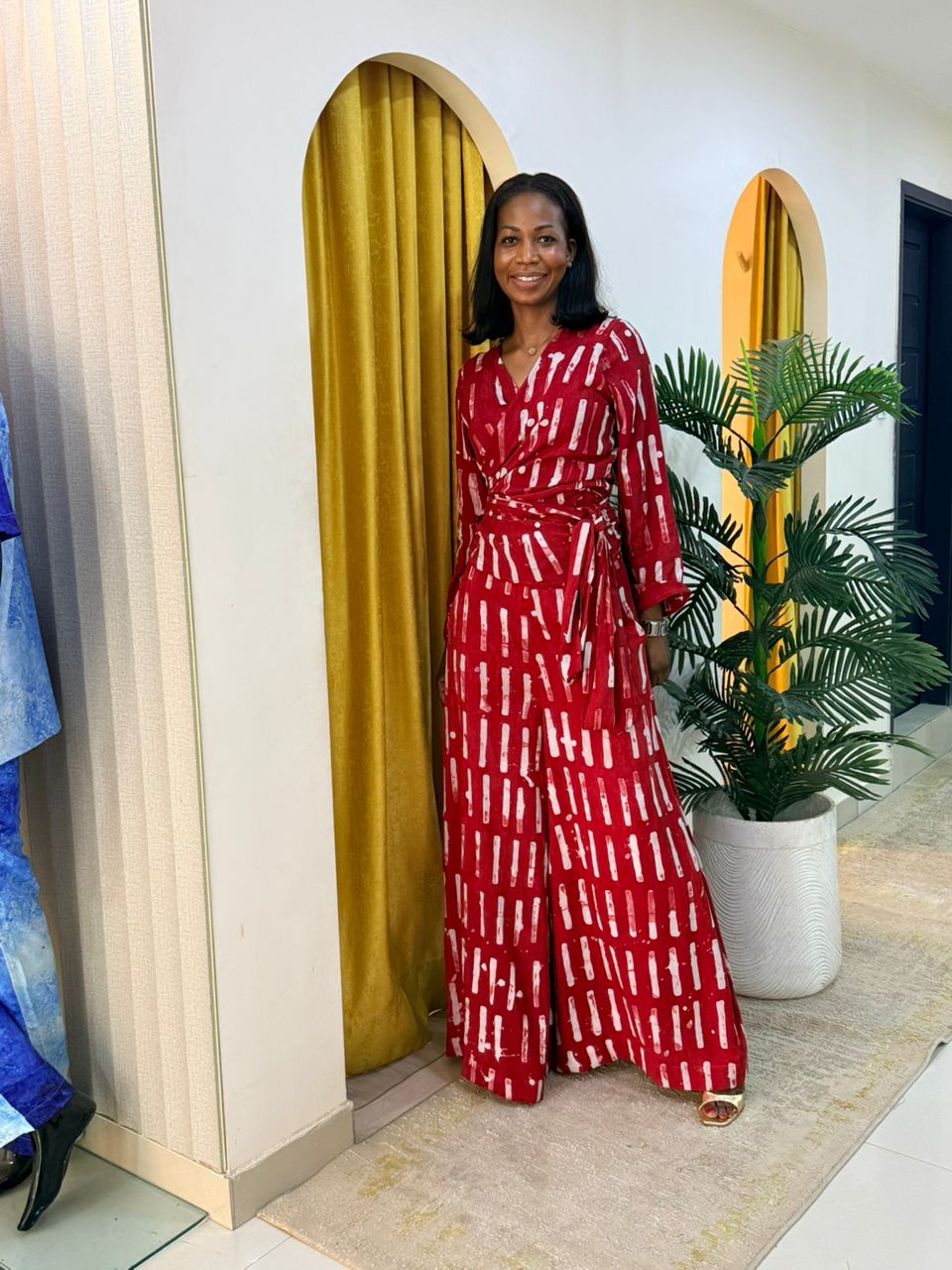Ensemble Mariama rouge
