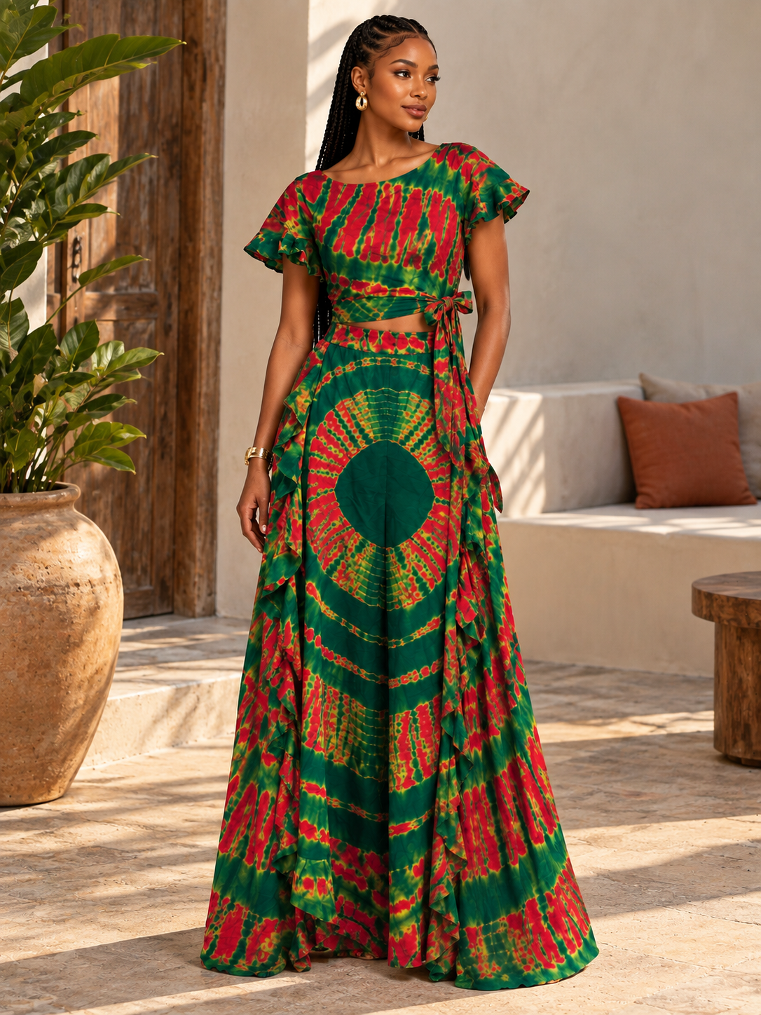Ensemble Maimouna vert