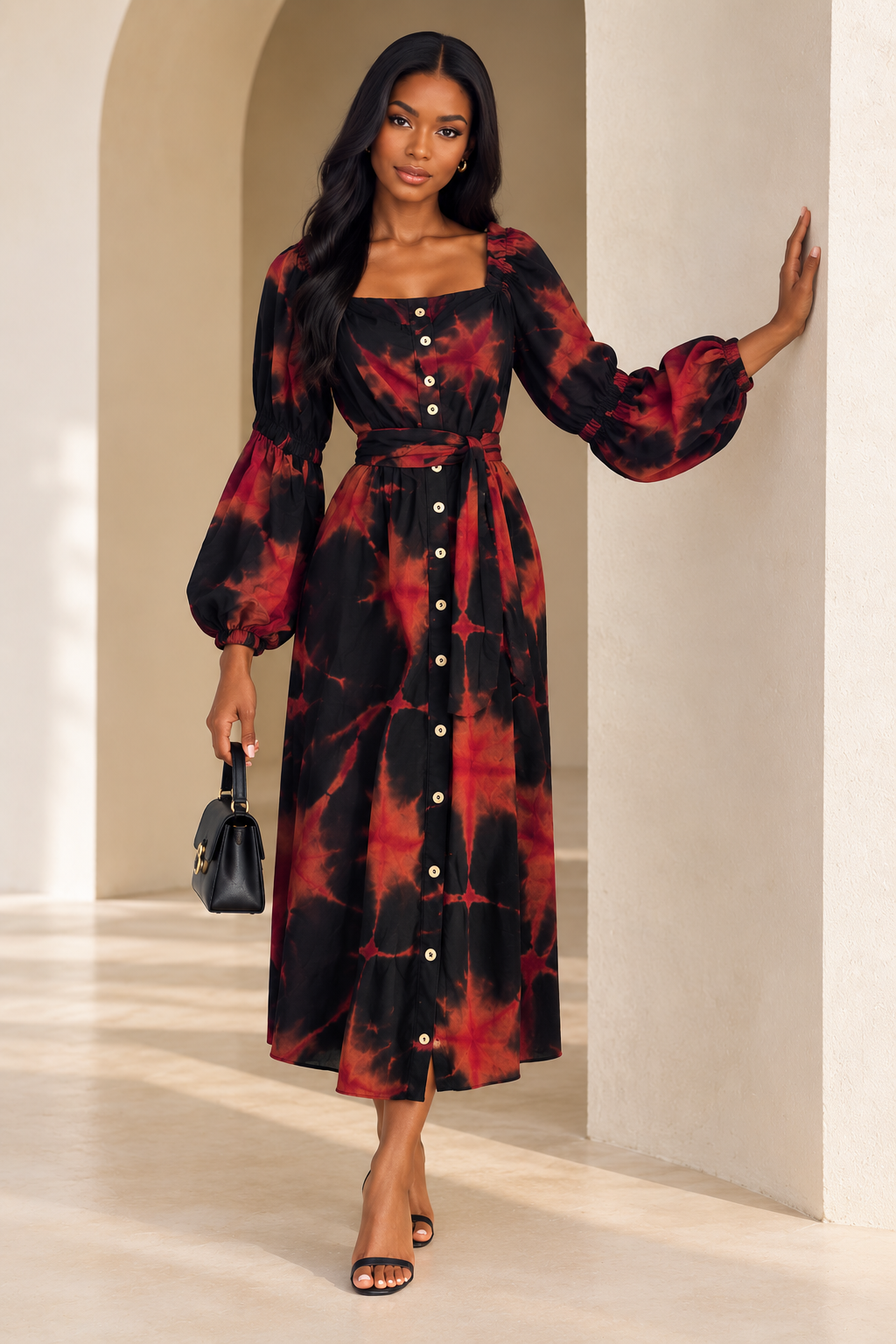 Robe Astou rouge