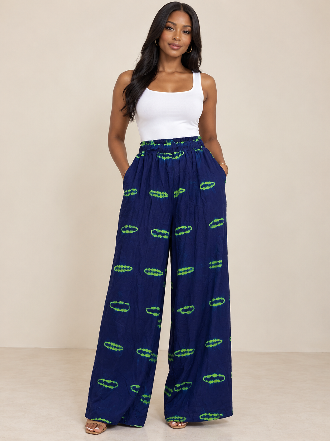 Pantalon Mina Bleu