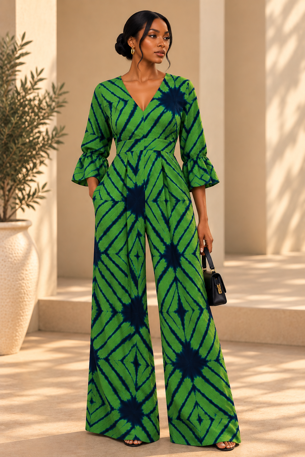 Combinaison Dior vert