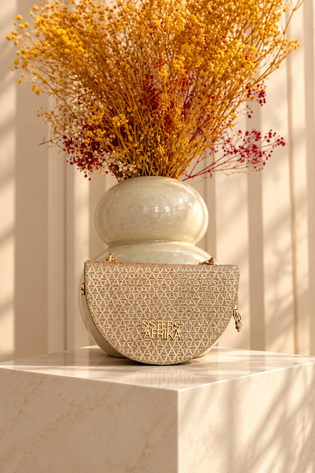 Bana mini bag Beige champagne