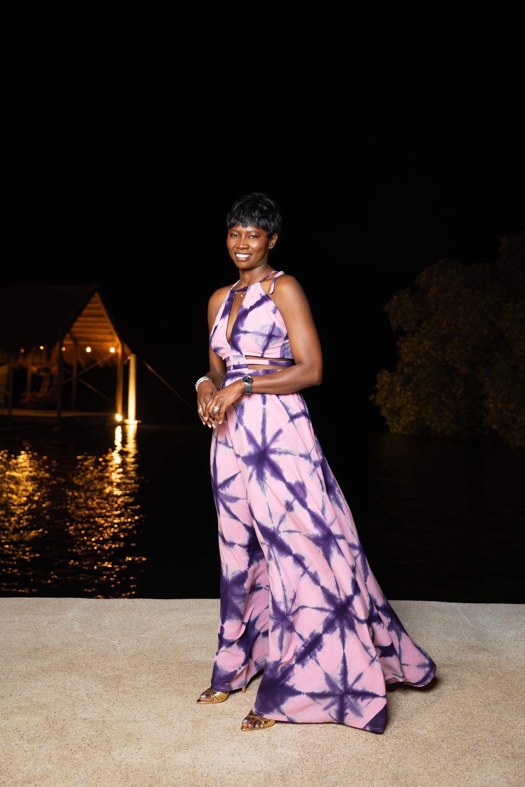 Robe Tina Mauve