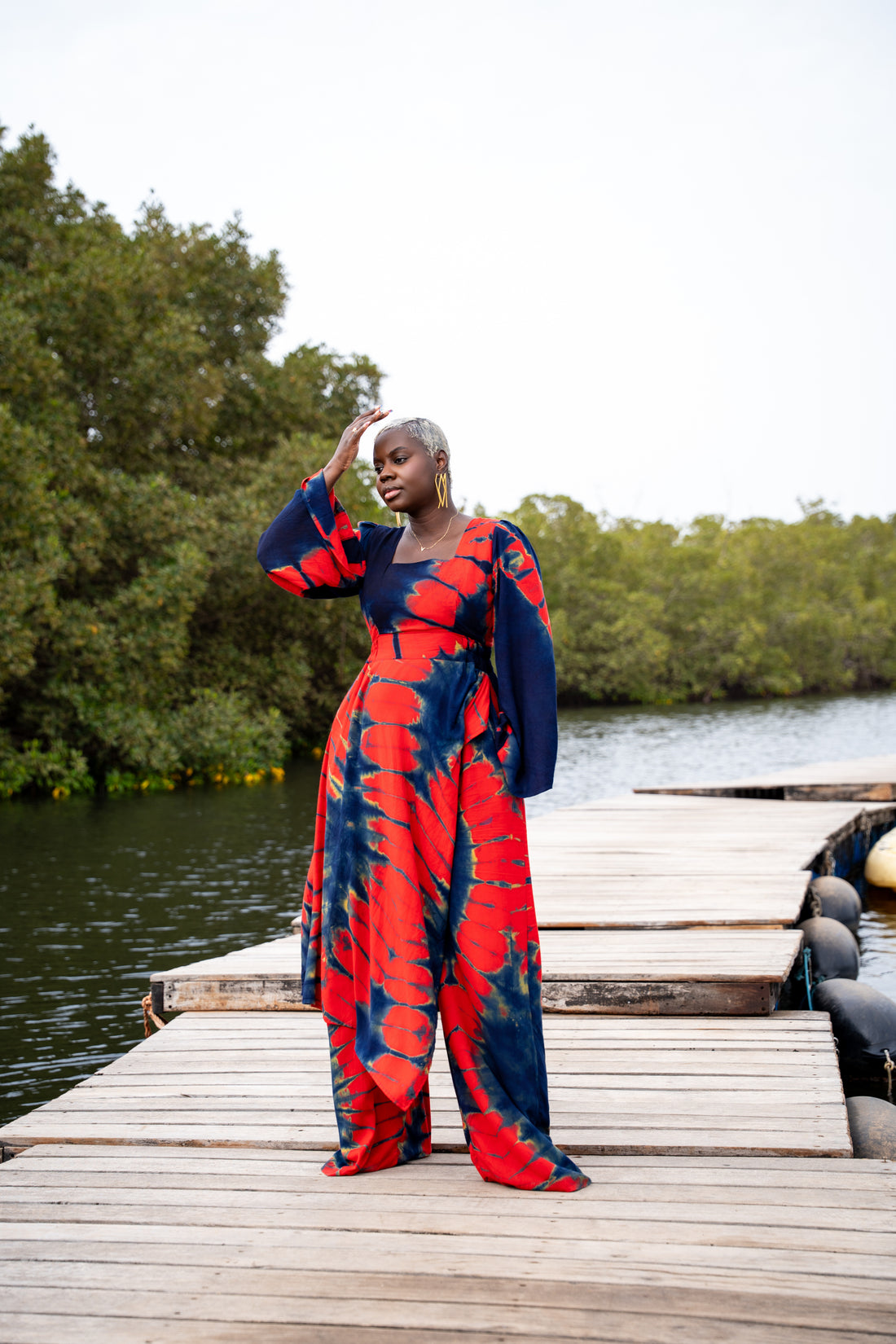 Combinaison Diouma Rouge