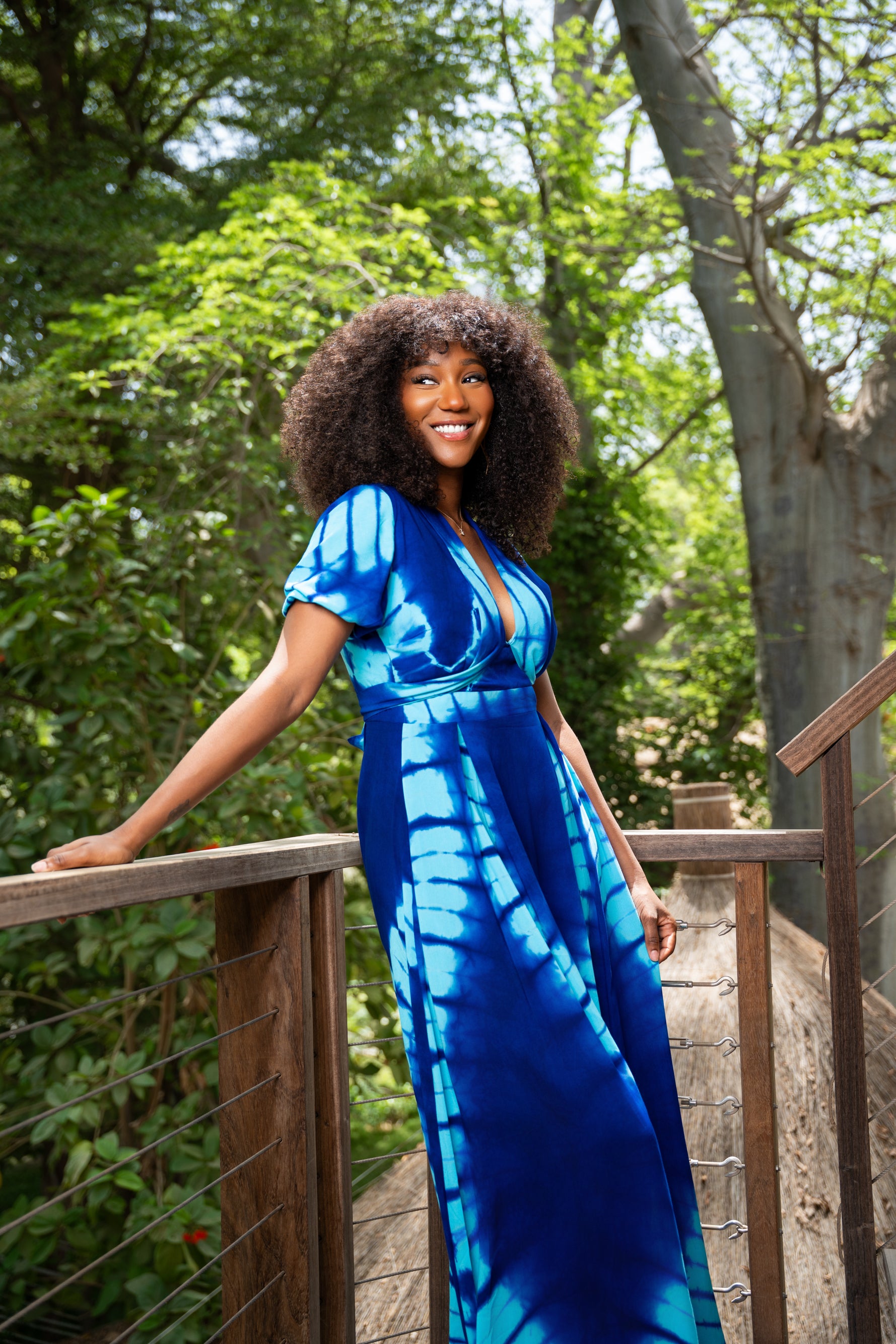 Robe Dibor bleu