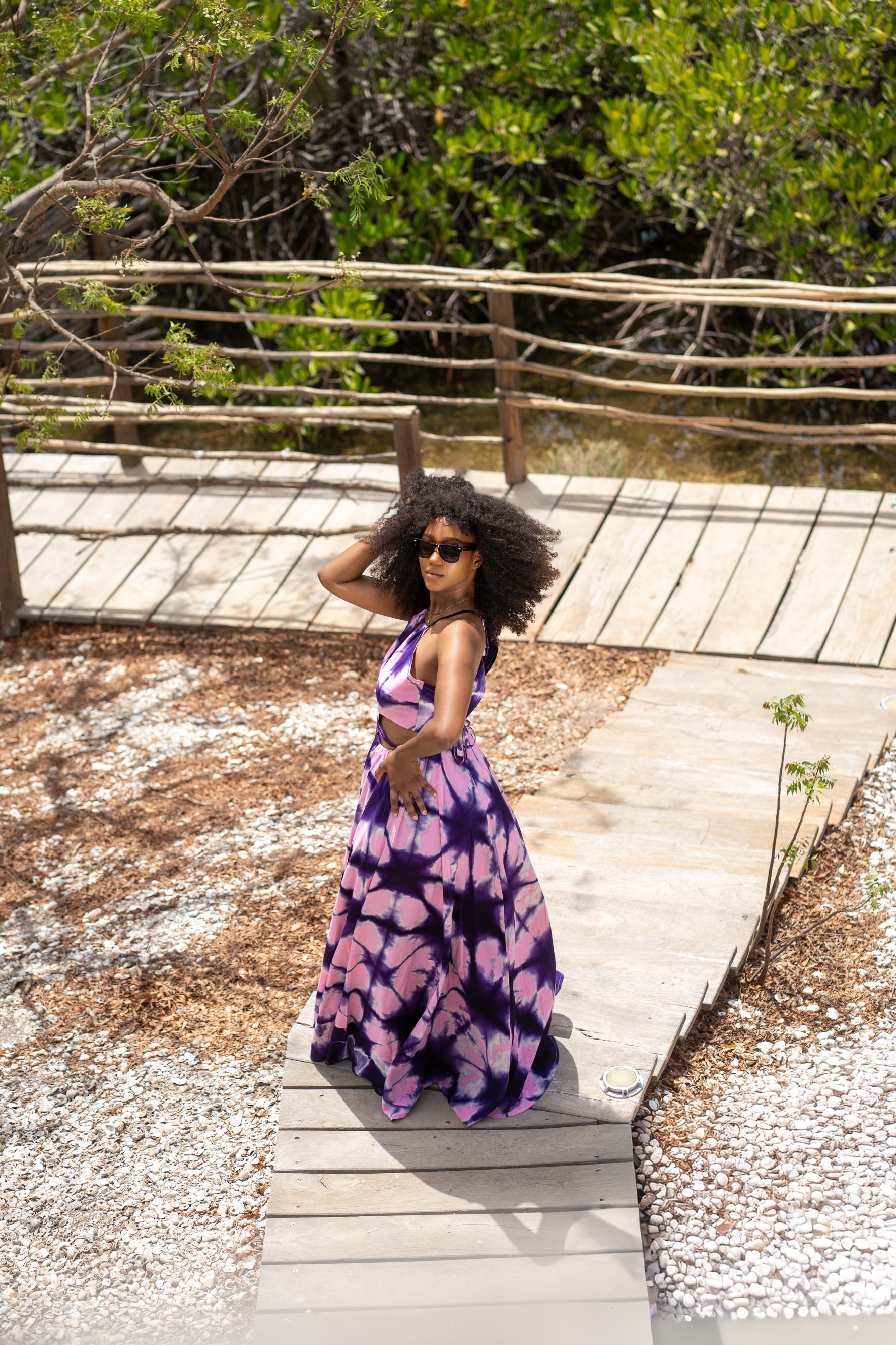 Robe Tina Mauve