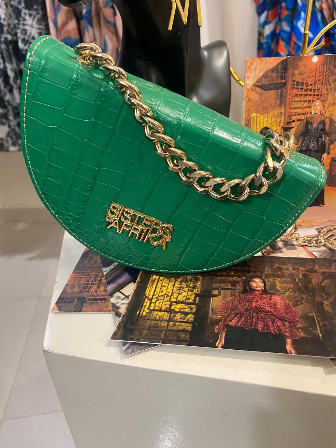 Bana mini bag turquoise