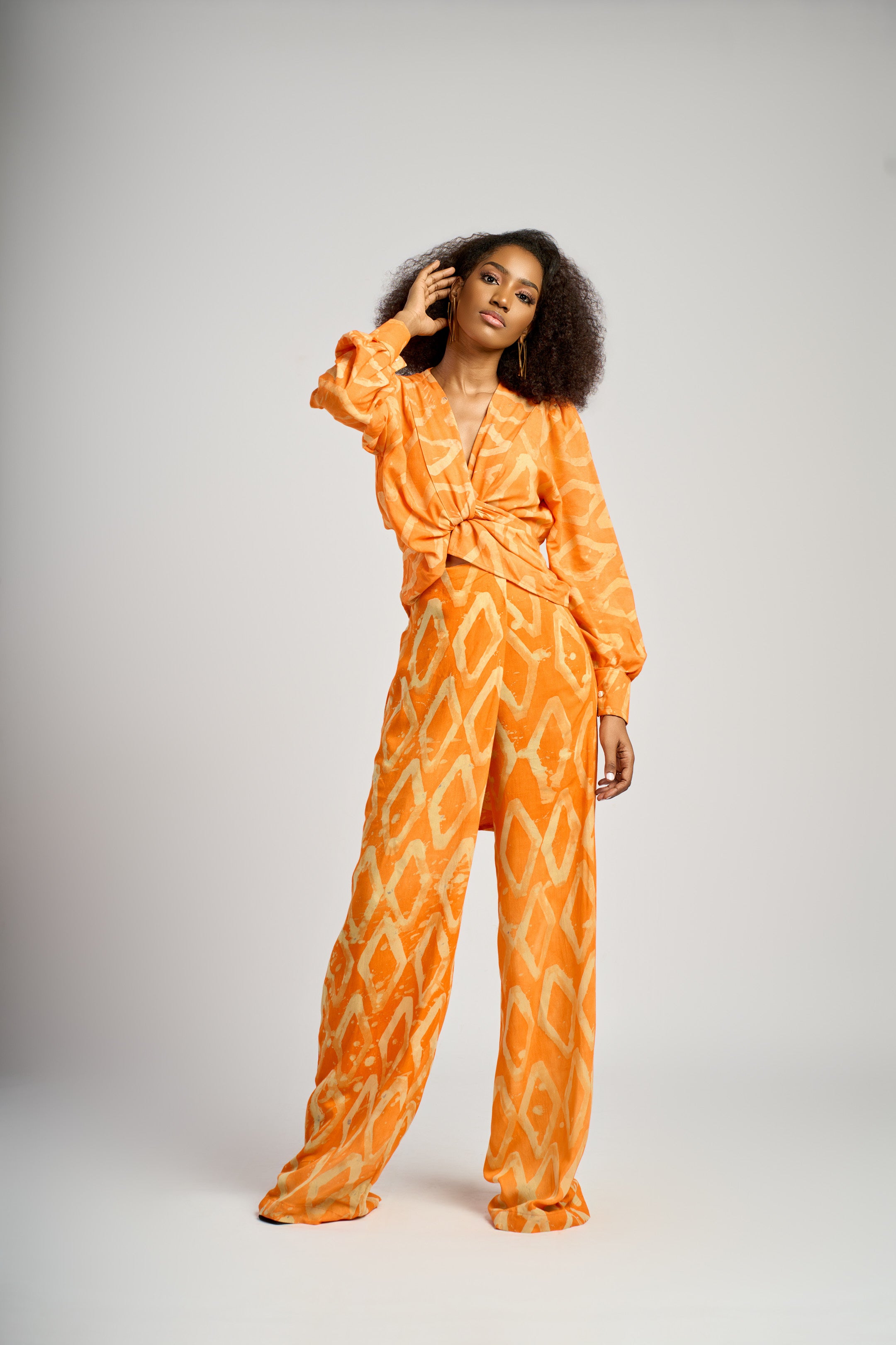 Top Martine orange