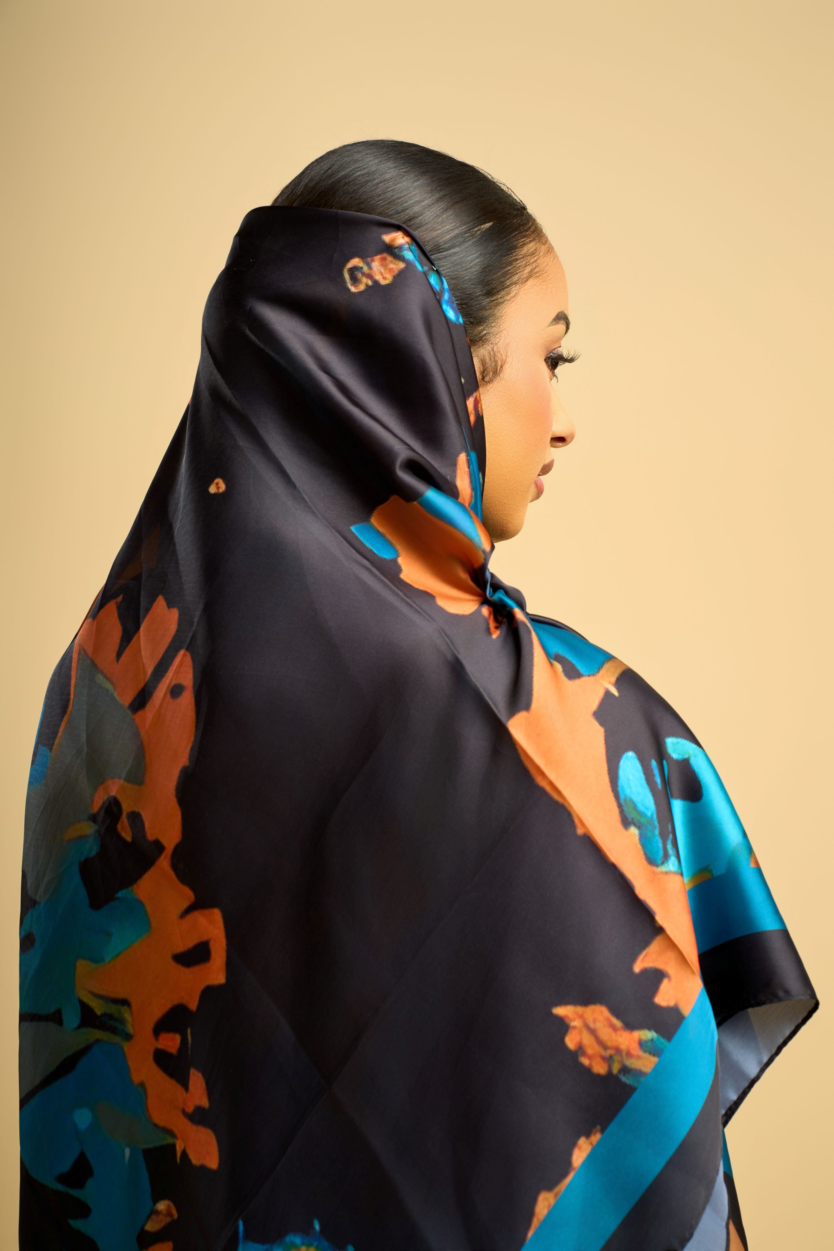 Foulard orange Ashanti