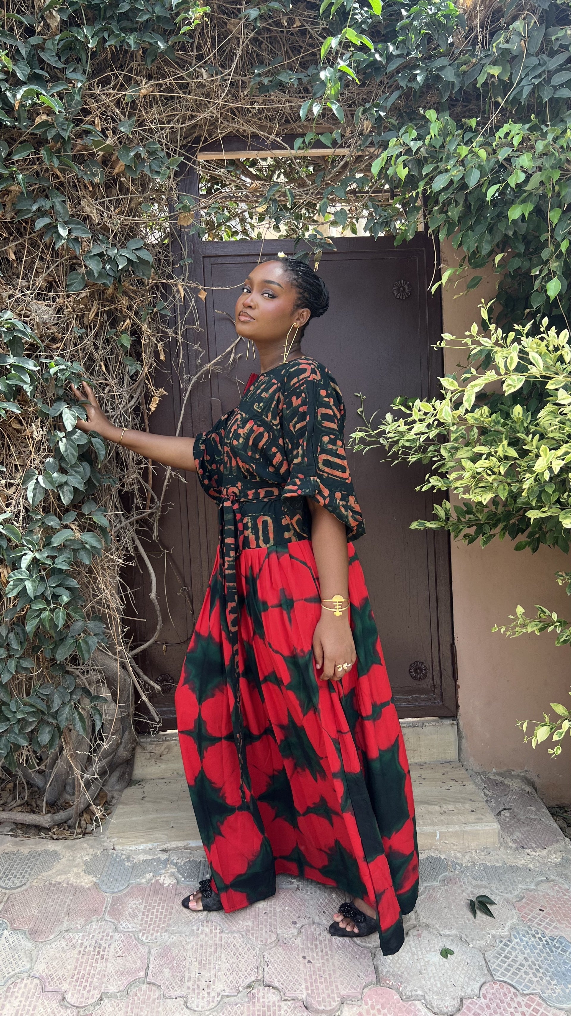 Robe Lina rouge