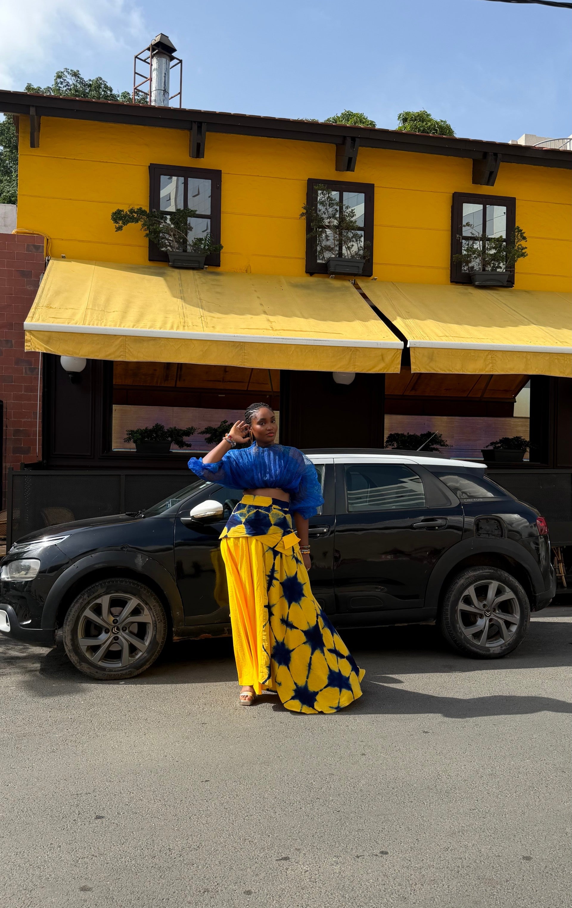 Jupe Sokhna jaune