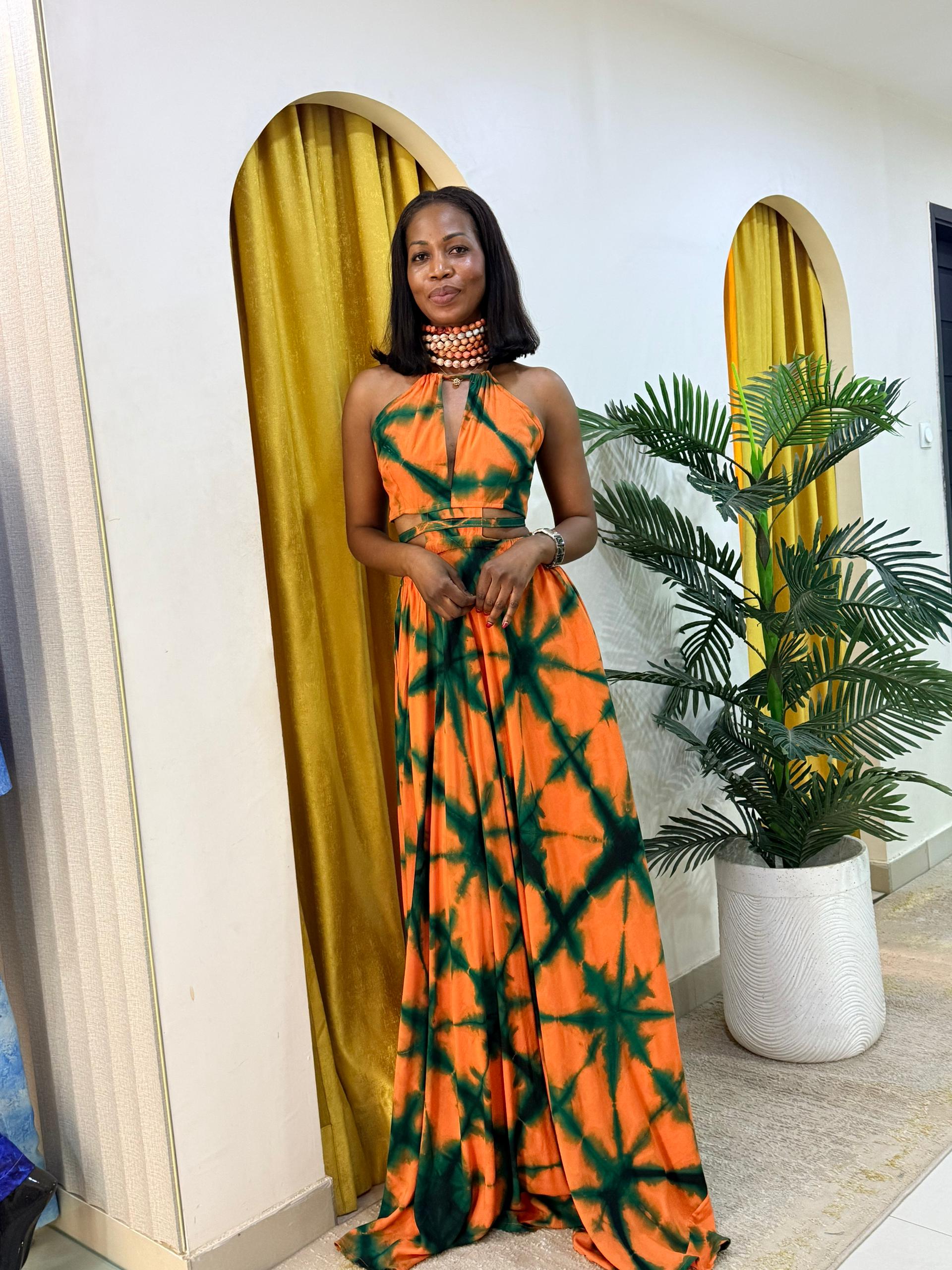Robe Tina Orange