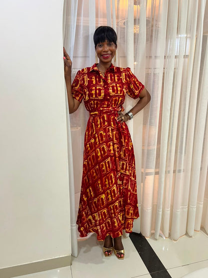 Robe Alice brique