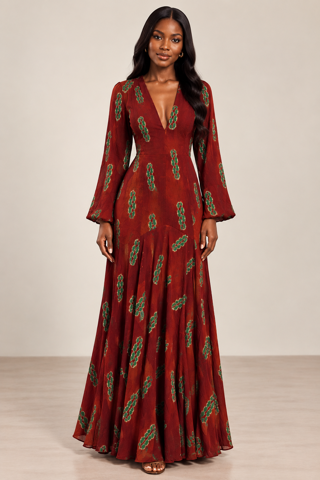 Robe Maureen Brique