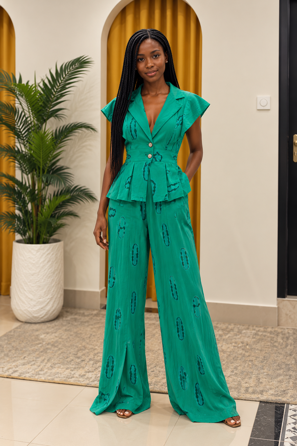 Combinaison Gaëlle Turquoise