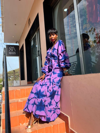 Robe Flora mauve