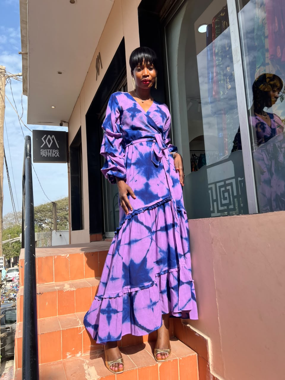 Robe Flora mauve