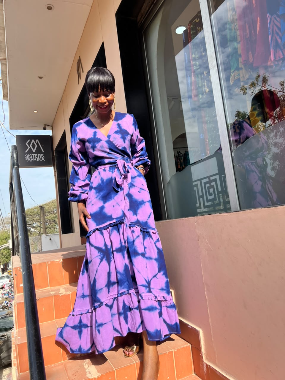Robe Flora mauve