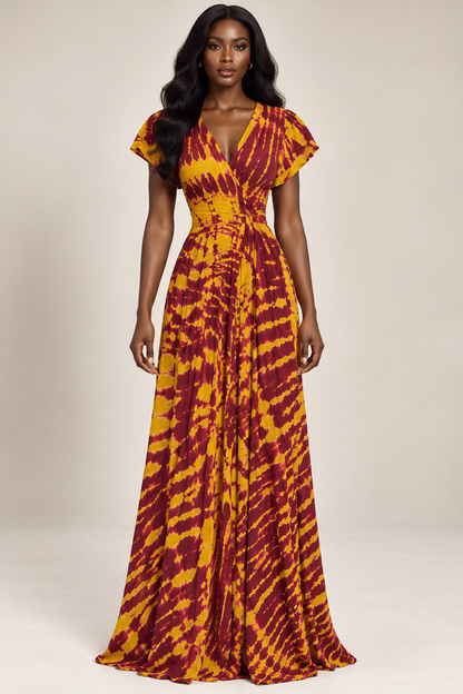 Robe Karina Bordeaux