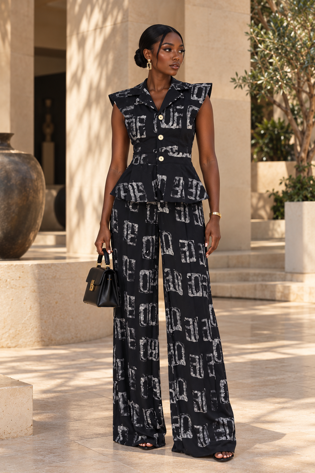 Combinaison Gaelle noire