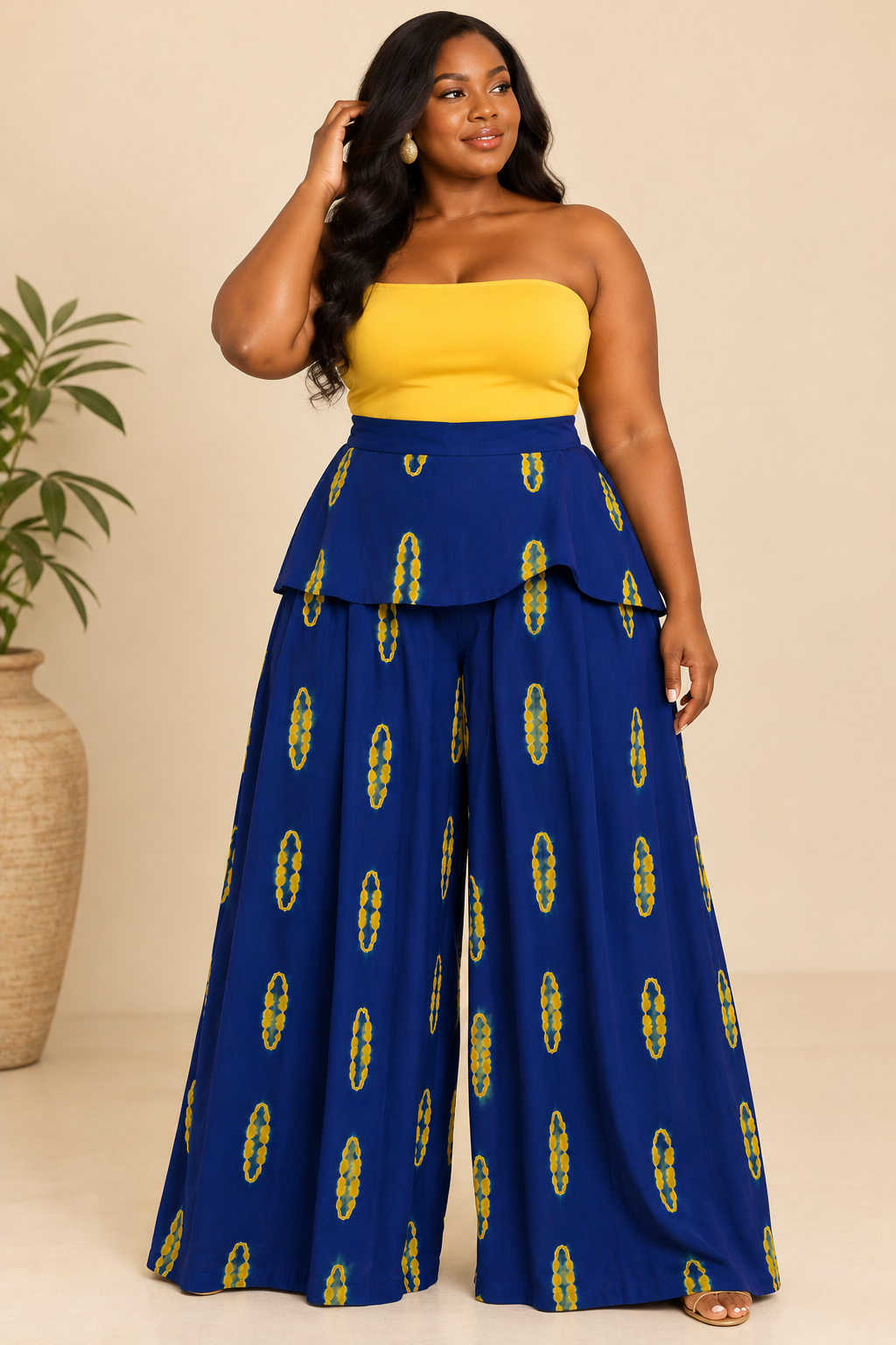 Pantalon Gaëlle Marine