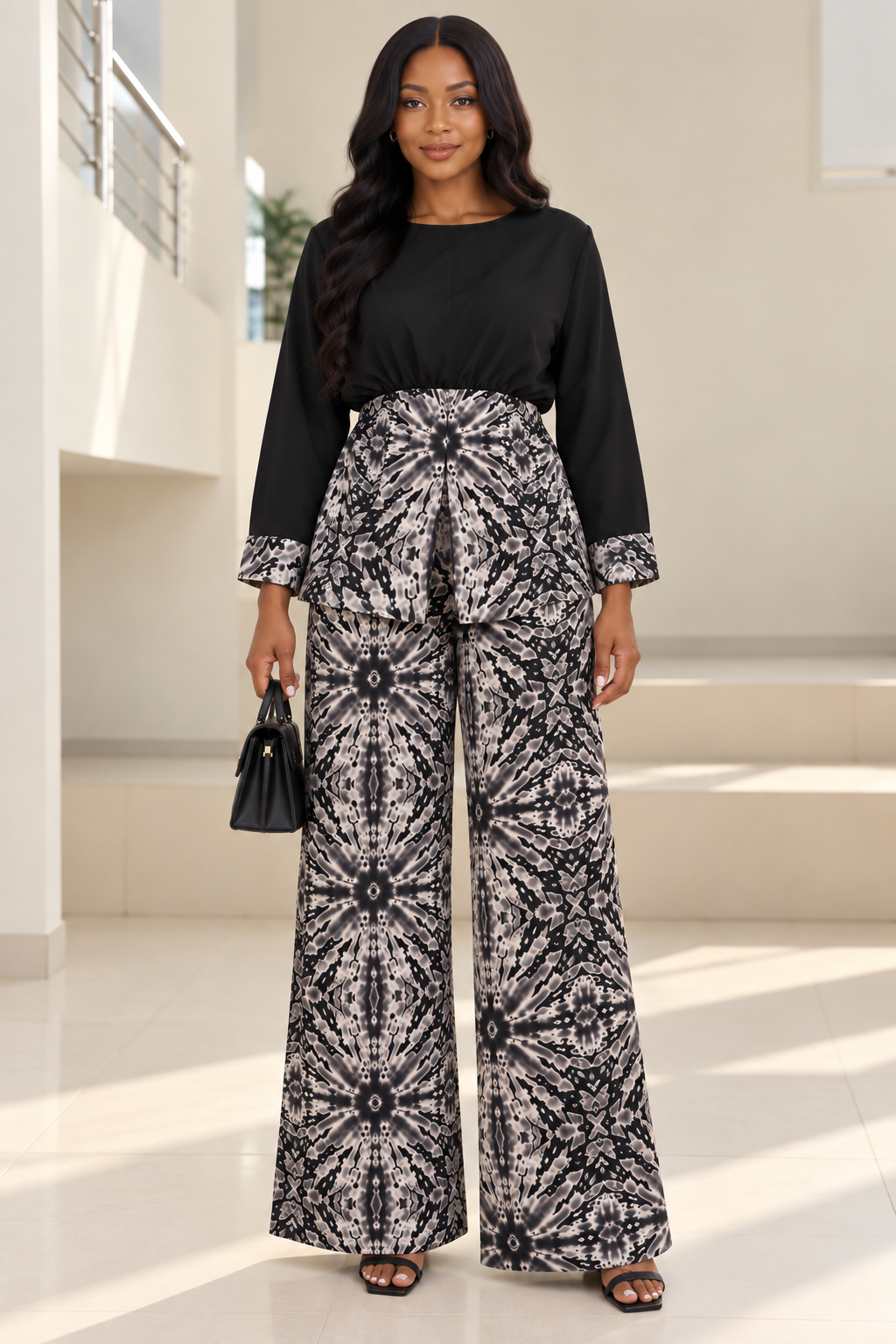 Ensemble Diarra Gris