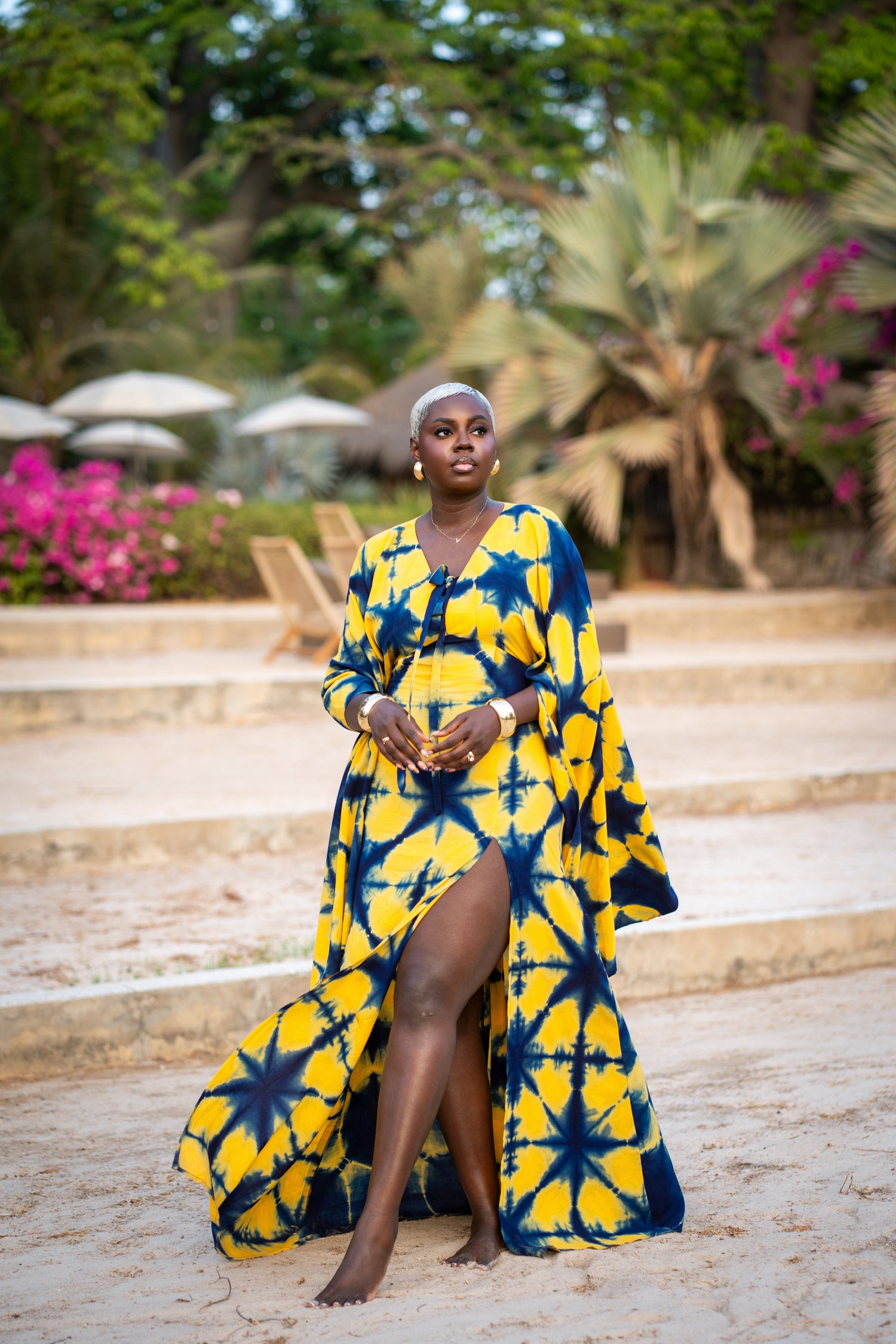 Robe Cynthia jaune