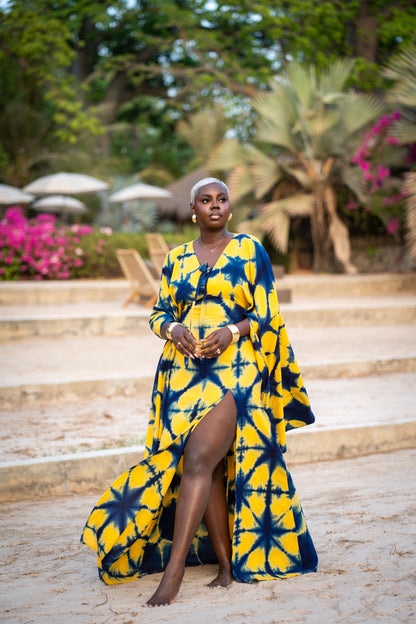 Robe Cynthia jaune