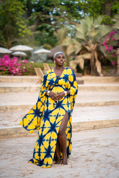 Robe Cynthia jaune
