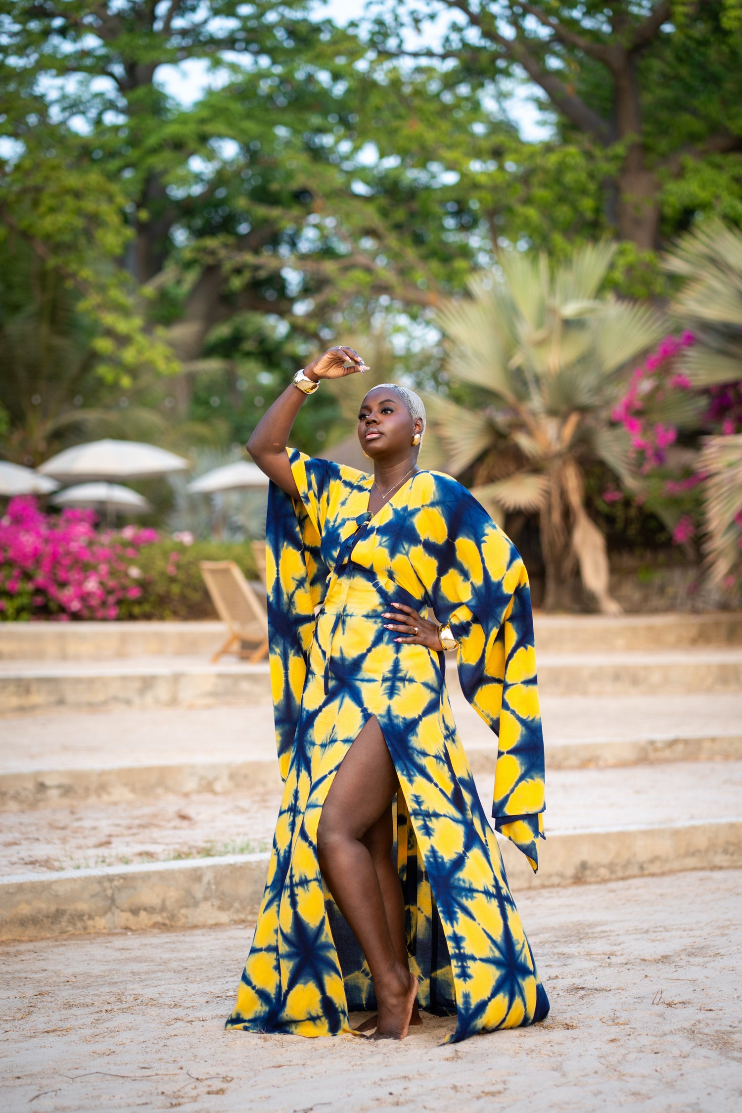 Robe Cynthia jaune