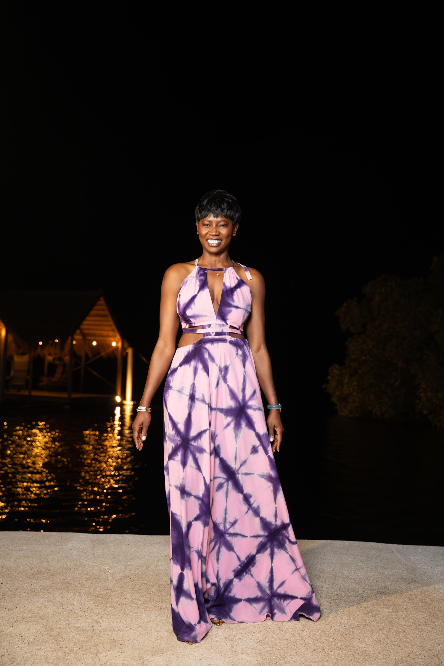 Robe Tina Mauve