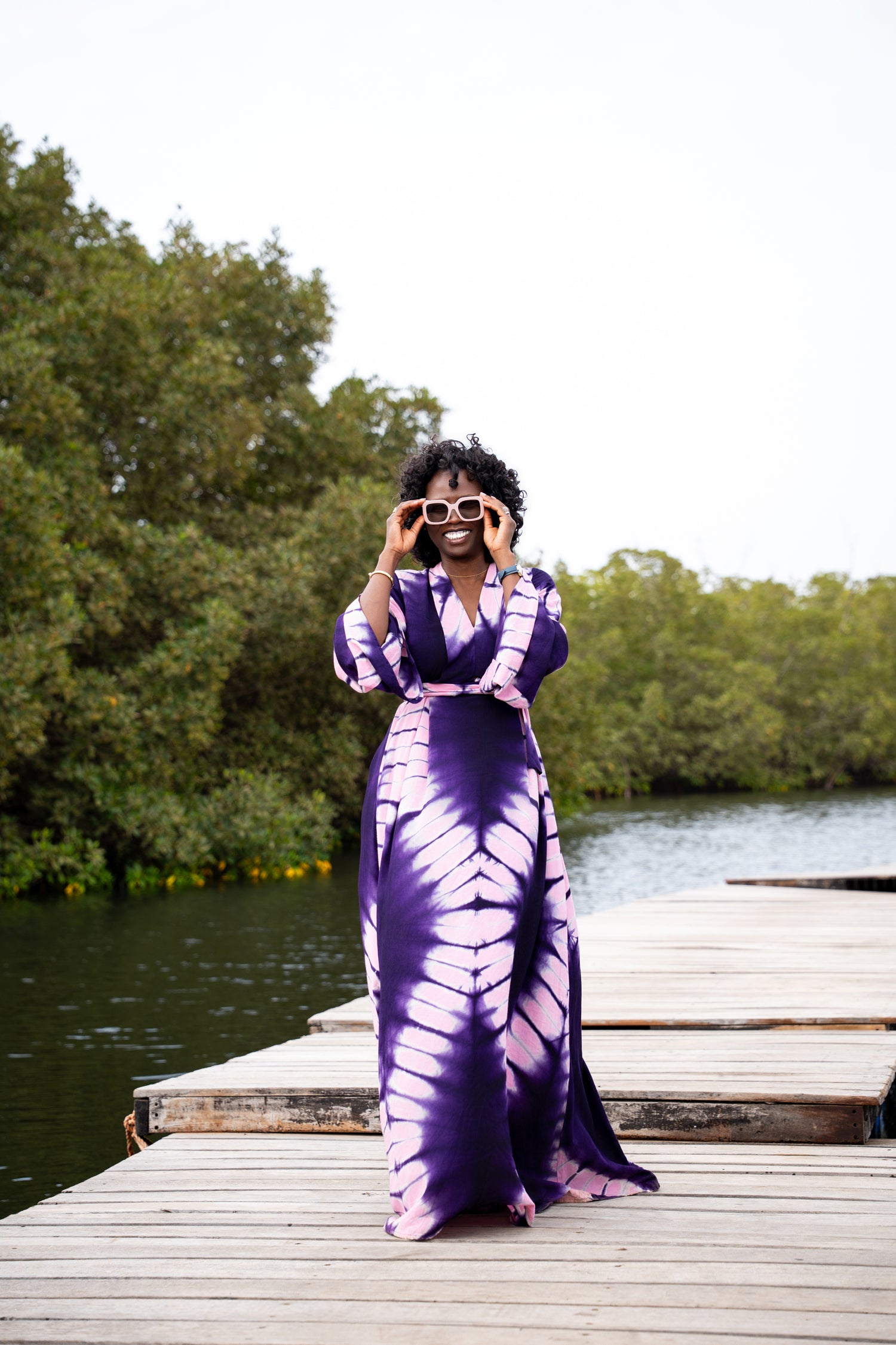 Robe Bineta Mauve