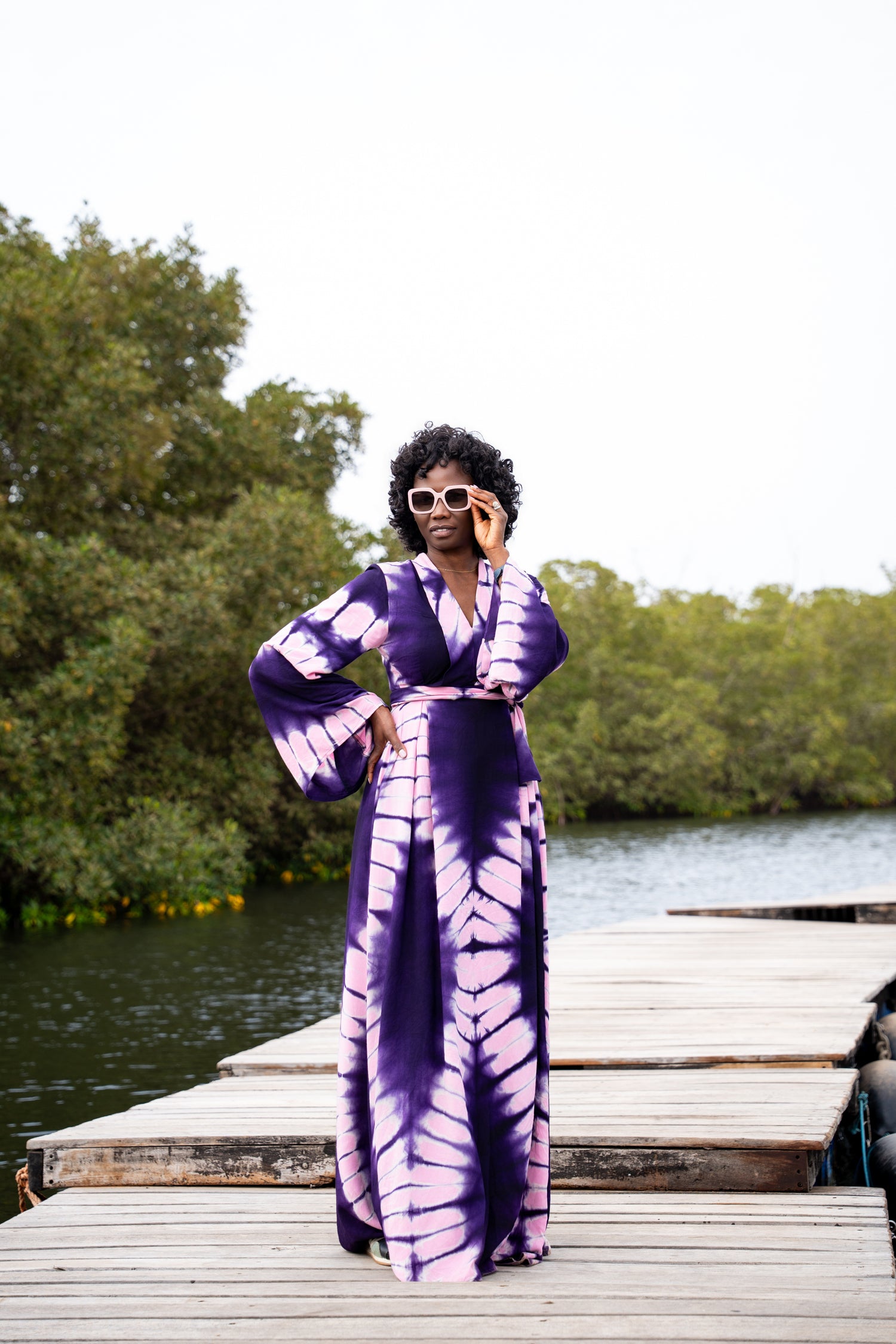 Robe Bineta Mauve