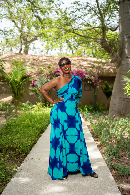 Robe Fanta Turquoise