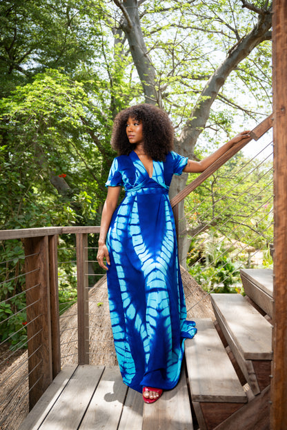 Robe Dibor bleu