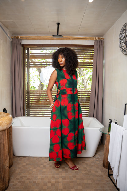 Robe Grâce rouge