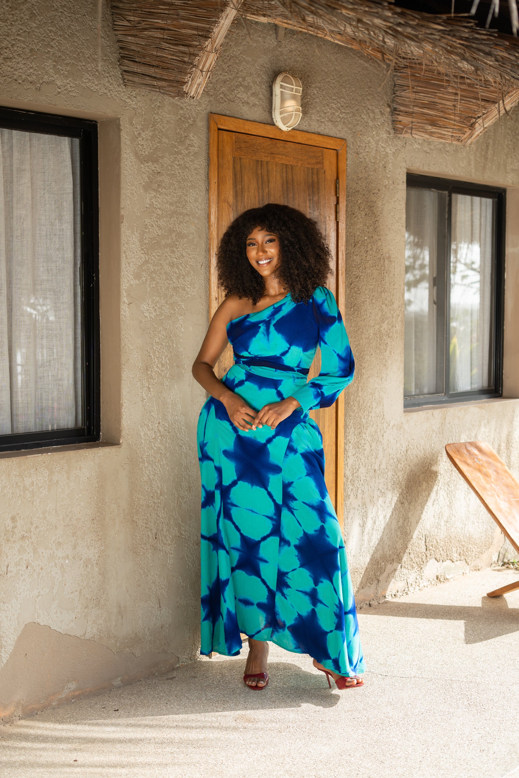 Robe Fanta Turquoise