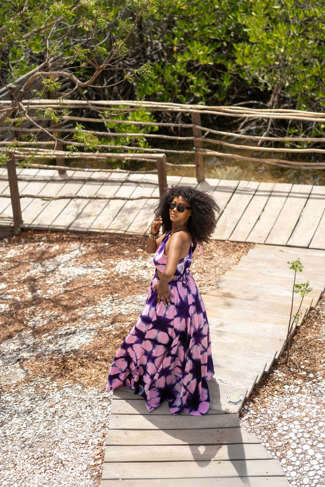 Robe Tina Mauve