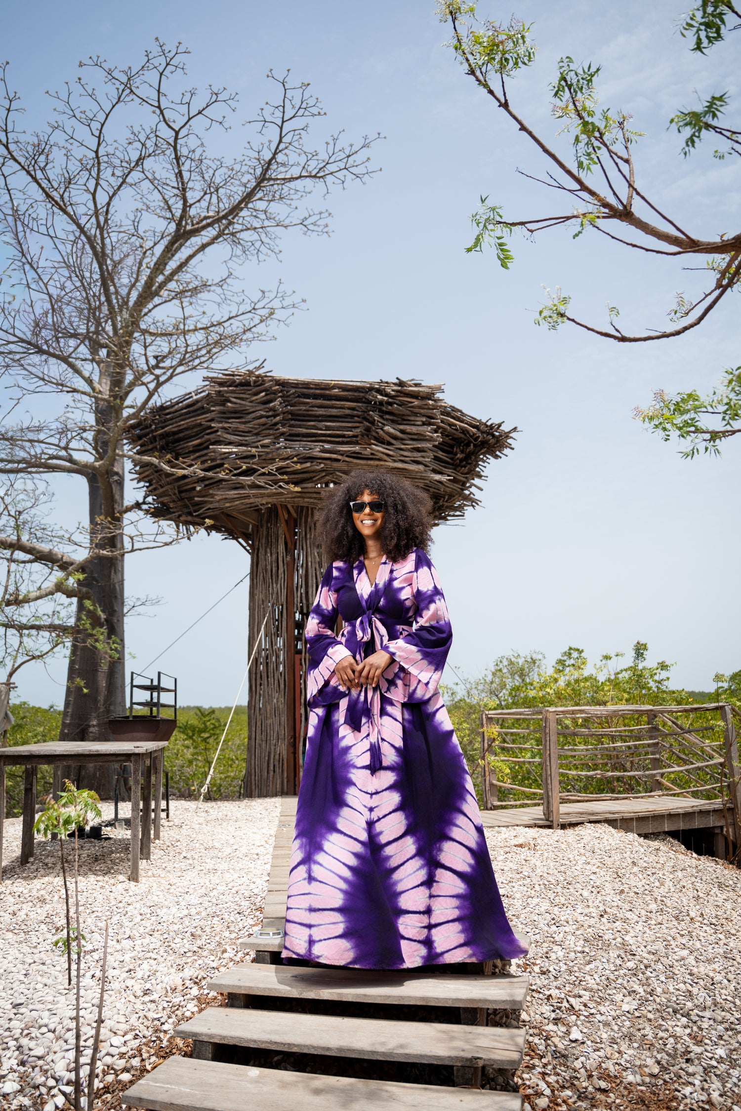 Robe Bineta Mauve