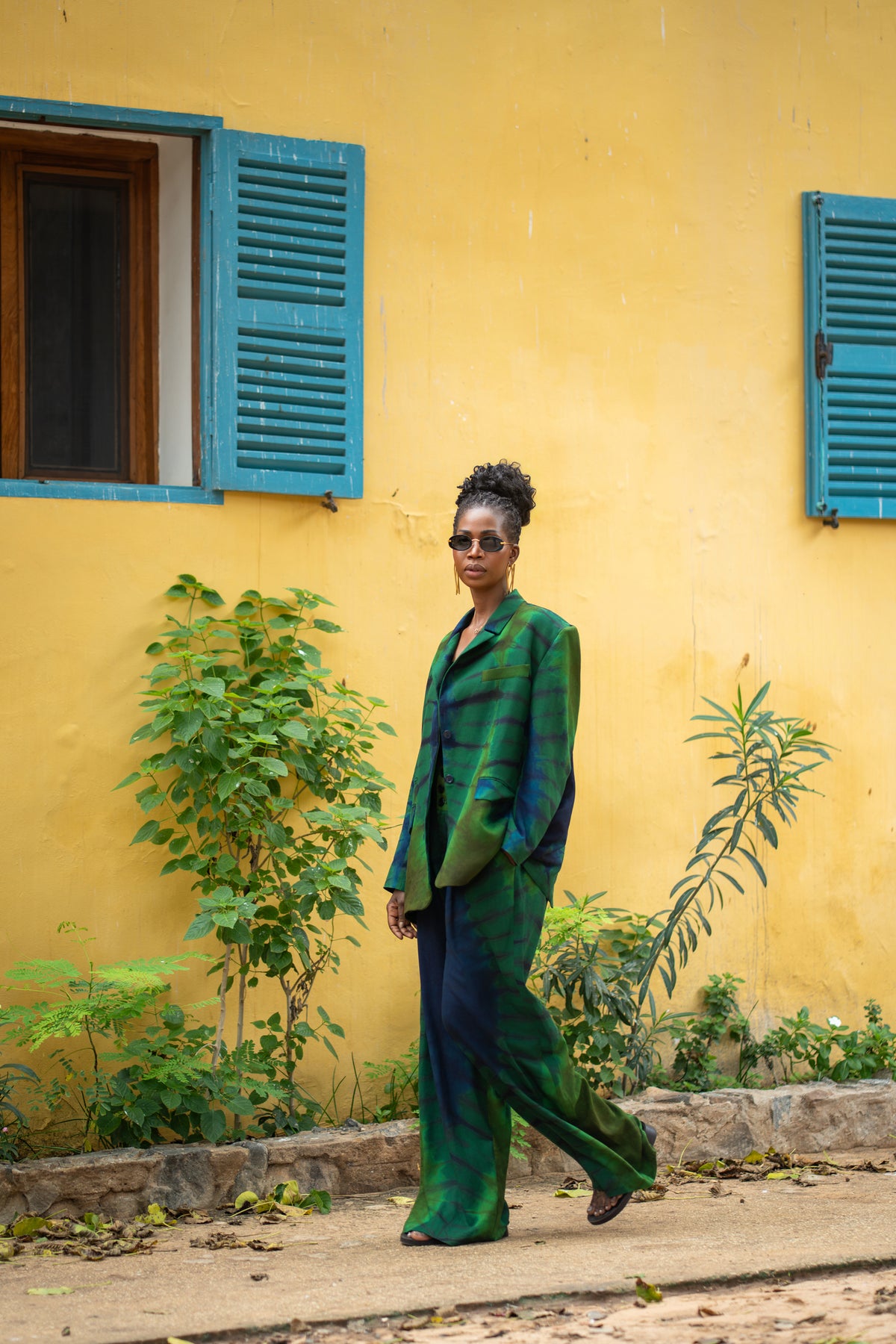 Ensemble Khadija émeraude