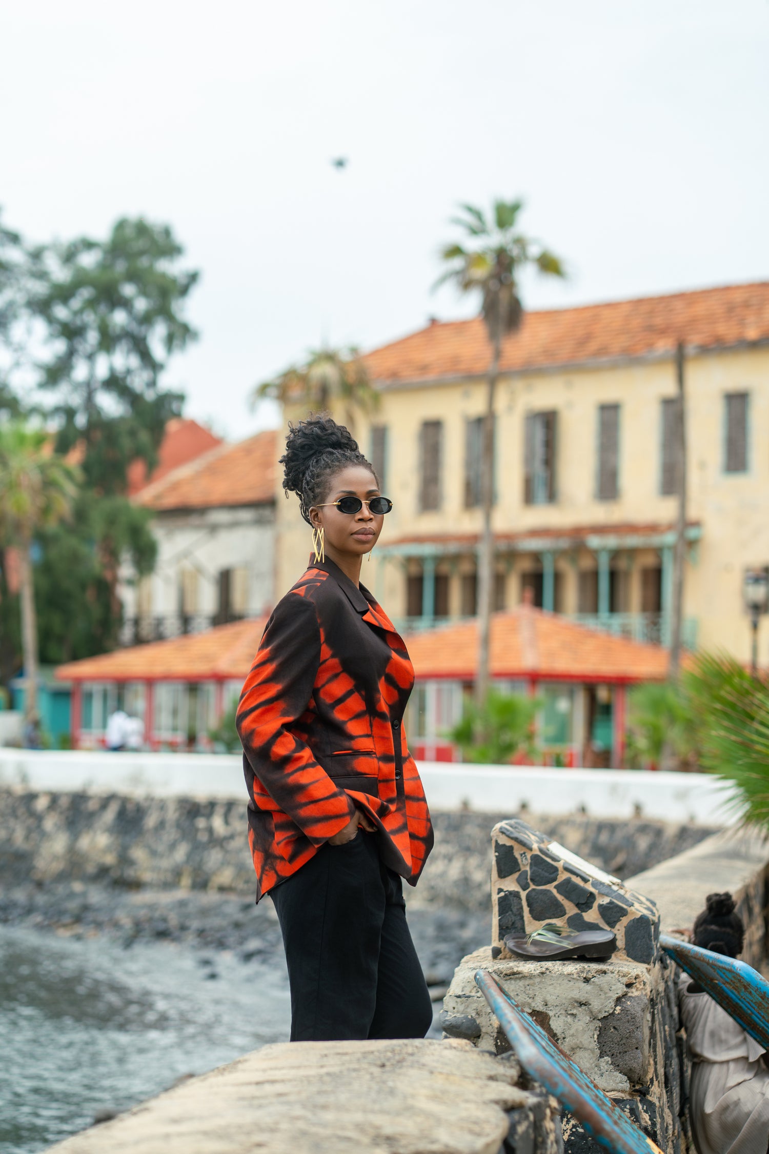 Blazer Fatoumata orange