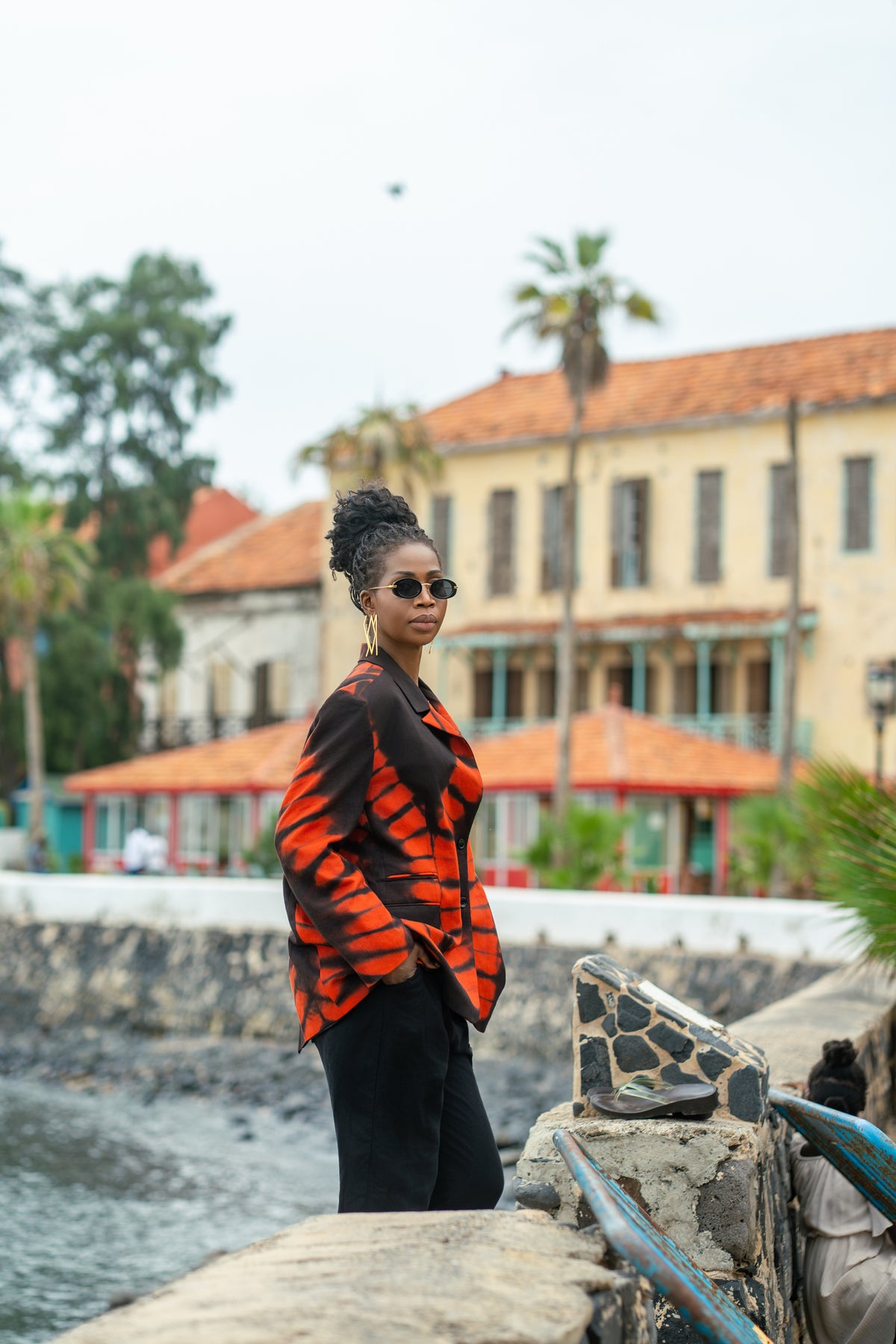 Blazer Fatoumata orange