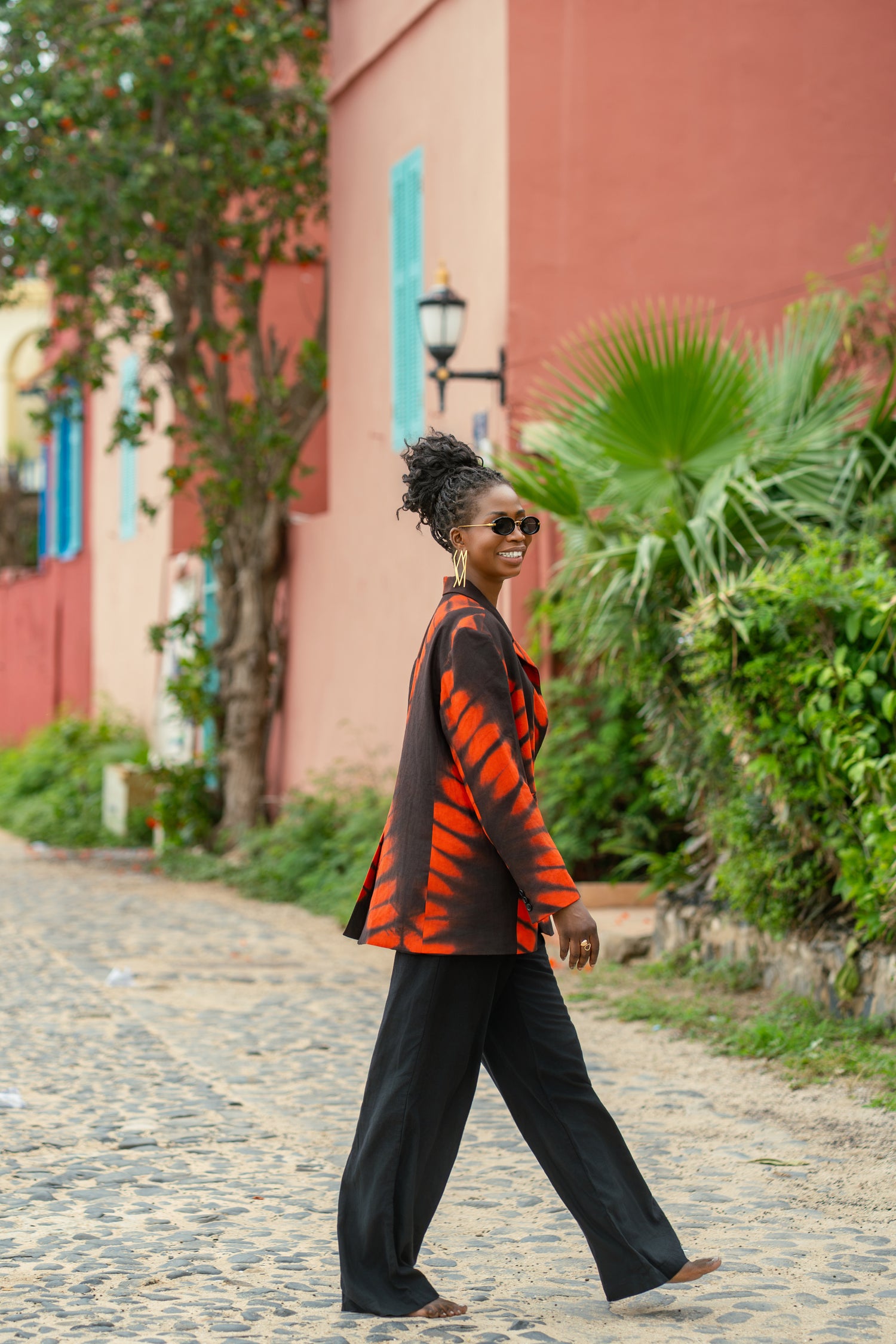 Blazer Fatoumata orange