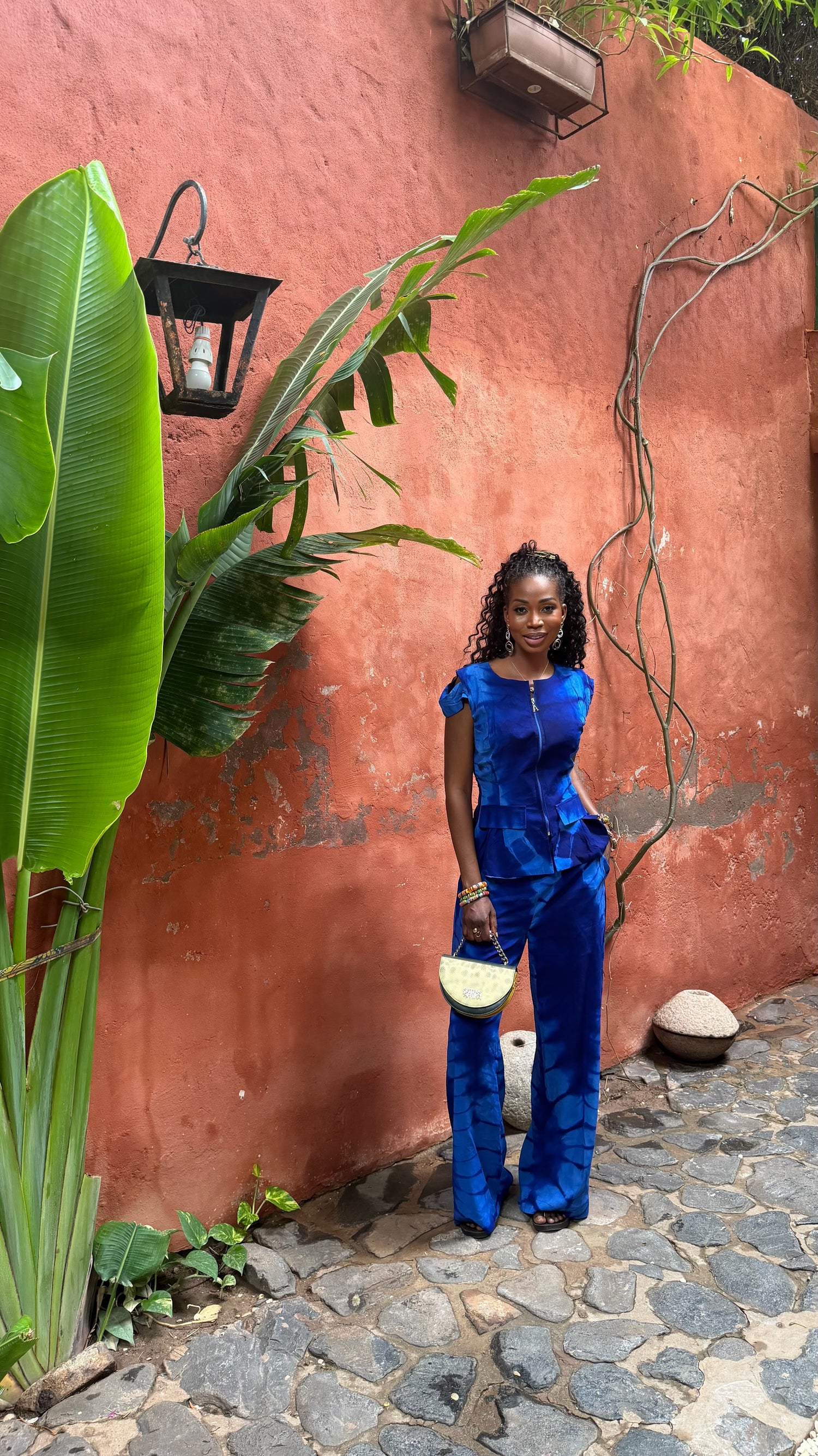 Ensemble Linda bleu