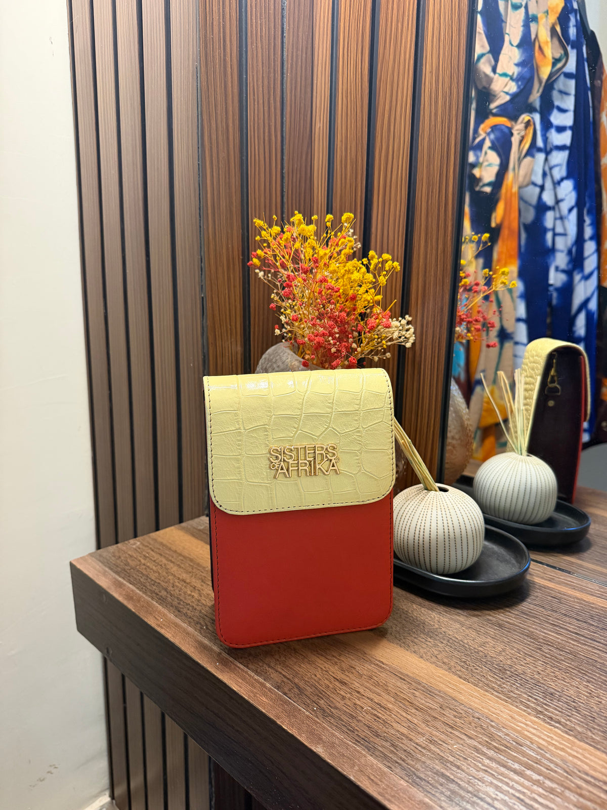 Sacoche Bousso Rouge / jaune