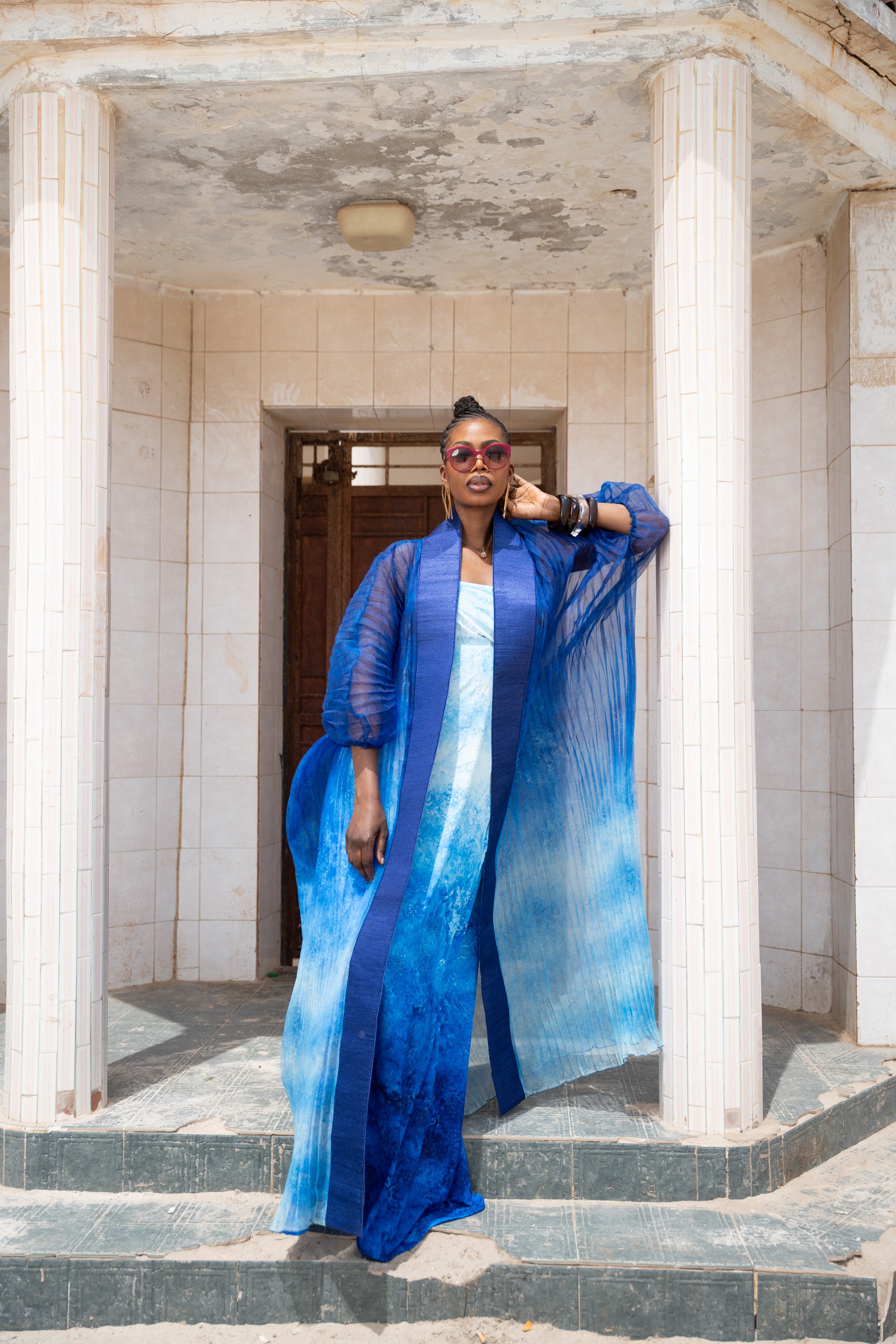 Kimono plissé Amayelle