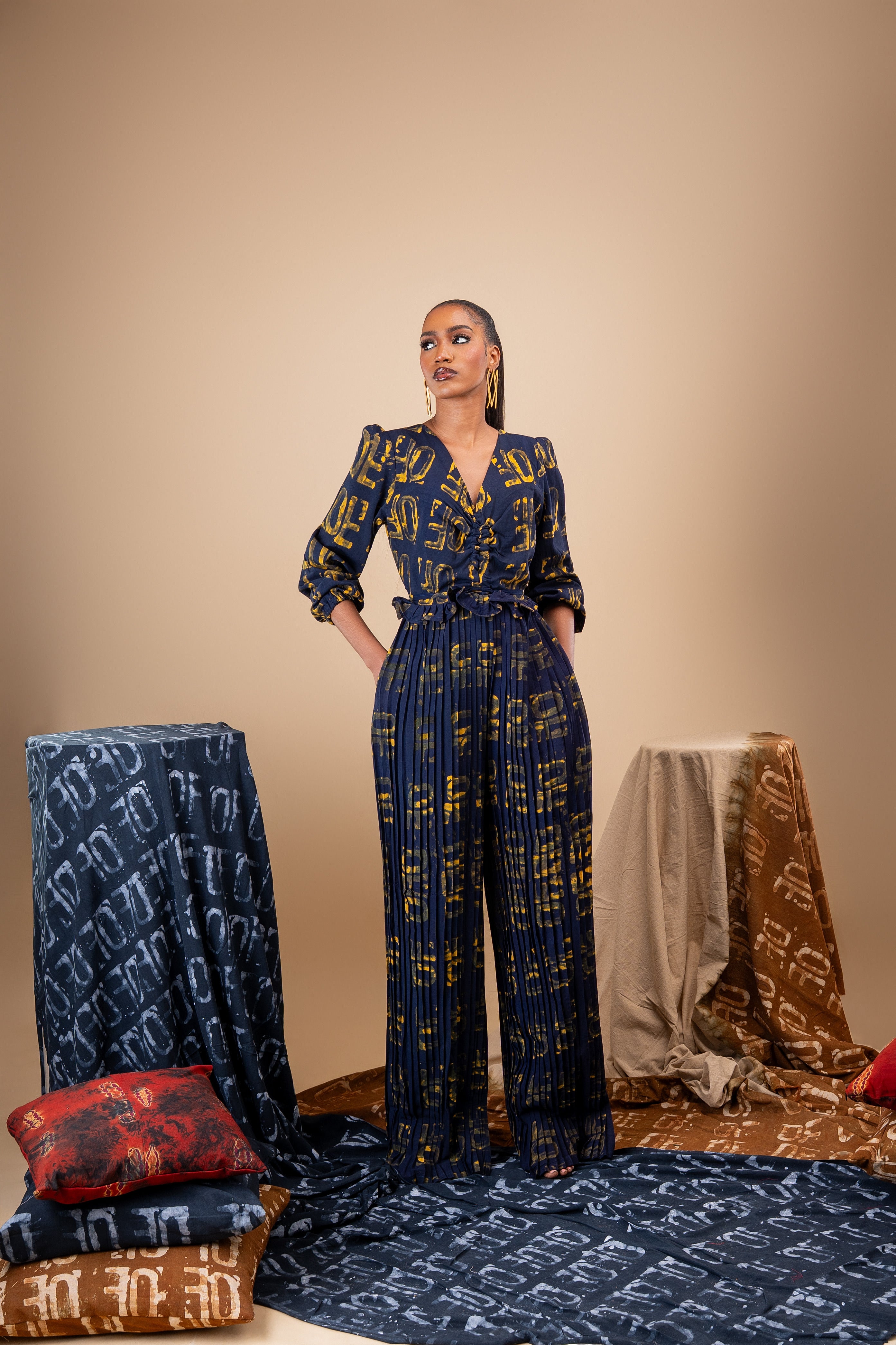 Combinaison plissée Joly